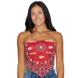 Indiana Hoosiers Bandana Top
