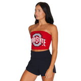 Ohio State OSU Buckeyes Red Tube Top