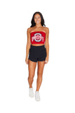 Ohio State OSU Buckeyes Red Tube Top