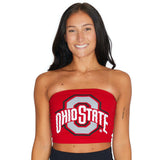 Ohio State OSU Buckeyes Red Tube Top