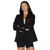 Indiana Hoosiers Hooded Blazer Jacket