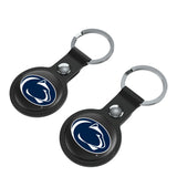 Pennsylvania State University Nittany Lions Insignia Black Airtag Holder 2-Pack