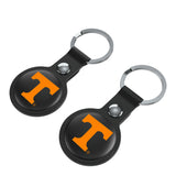 University of Tennessee Volunteers Insignia Black Airtag Holder 2-Pack
