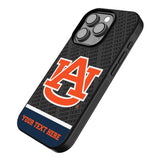 University of Auburn Tigers Personalized EndZone Plus Bump Phone Case for Apple iPhone