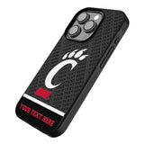 University of Cincinnati Bearcats Personalized EndZone Plus Bump Phone Case for Apple iPhone