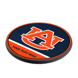University of Auburn Tigers Personalized Endzone Solid 15-Watt Wireless Charger