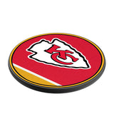 Kansas City Chiefs Stripe 15-Watt Wireless Charger