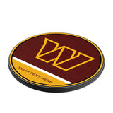 Washington Commanders Personalized Endzone Solid 15-Watt Wireless Charger