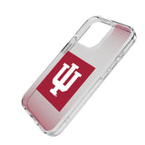 Indiana University Hoosiers Linen Clear Phone Case for Apple iPhone