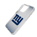New York Giants Linen Clear Phone Case for Apple iPhone