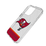 Tampa Bay Buccaneers Personalized EndZone Plus Clear Phone Case for Apple iPhone