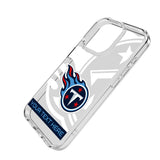 Tennessee Titans Personalized Tilt Clear Phone Case for Apple iPhone