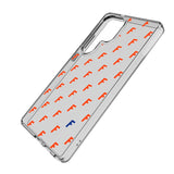 University of Florida Gators Fashion Pattern Clear Phone Case for Samsung Galaxy