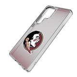 Florida State University Seminoles Linen Clear Phone Case for Samsung Galaxy