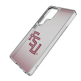 Florida State University Seminoles Athletic Wordmark Linen Clear Phone Case for Samsung Galaxy