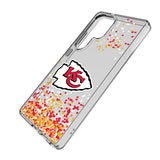 Kansas City Chiefs Confetti Clear Phone Case for Samsung Galaxy