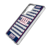 New York Giants Field Clear Phone Case for Samsung Galaxy