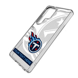 Tennessee Titans Personalized Tilt Clear Phone Case for Samsung Galaxy