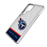 Tennessee Titans Personalized EndZone Plus Clear Phone Case for Samsung Galaxy
