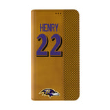 Derrick Henry Baltimore Ravens 22 Ready Folio Phone Case
