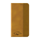 University of Arkansas Fayetteville Razorbacks Burn Folio Phone Case for Samsung Galaxy