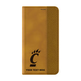 University of Cincinnati Bearcats Personalized Burn Folio Phone Case for Samsung Galaxy