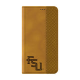 Florida State University Seminoles Athletic Wordmark Burn Folio Phone Case for Samsung Galaxy