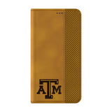 Texas A&M University Aggies Burn Folio Phone Case for Samsung Galaxy