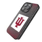 Indiana University Hoosiers Linen Bling Phone Case for Apple iPhone