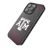 Texas A&M University Aggies Linen Bling Phone Case for Apple iPhone