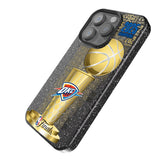 Oklahoma City Thunder 2025 NBA Champions Bling Phone Case for Apple iPhone