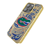 University of Florida Gators Paisley Bling Phone Case
