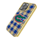 University of Florida Gators Plaid Bling Phone Case
