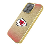 Kansas City Chiefs Linen Bling Phone Case for Apple iPhone