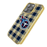 Tennessee Titans Plaid Bling Phone Case