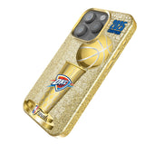 Oklahoma City Thunder 2025 NBA Champions Bling Phone Case for Apple iPhone