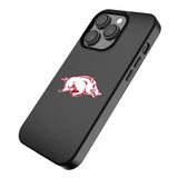 University of Arkansas Fayetteville Razorbacks Linen MagSafe Compatible Phone Case for Apple iPhone