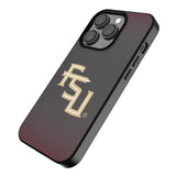 Florida State University Seminoles Athletic Wordmark Linen MagSafe Compatible Phone Case for Apple iPhone