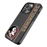Florida State University Seminoles Sidebar MagSafe Compatible Phone Case for Apple iPhone