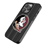 Florida State University Seminoles Text Backdrop MagSafe Compatible Phone Case for Apple iPhone