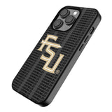 Florida State University Seminoles Athletic Wordmark Text Backdrop MagSafe Compatible Phone Case for Apple iPhone