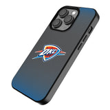 Oklahoma City Thunder Linen MagSafe Compatible Phone Case for Apple iPhone