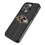 Baltimore Ravens Text Backdrop MagSafe Compatible Phone Case for Apple iPhone