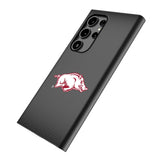 University of Arkansas Fayetteville Razorbacks Linen MagSafe Compatible Phone Case for Samsung Galaxy