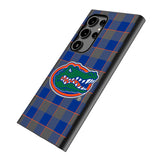 University of Florida Gators Plaid MagSafe Compatible Phone Case for Samsung Galaxy