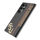 Florida State University Seminoles Athletic Wordmark Sidebar MagSafe Compatible Phone Case for Samsung Galaxy