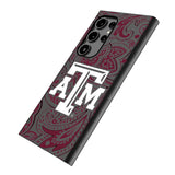 Texas A&M University Aggies Paisley MagSafe Compatible Phone Case for Samsung Galaxy