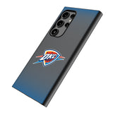 Oklahoma City Thunder Linen MagSafe Compatible Phone Case for Samsung Galaxy