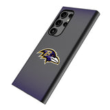 Baltimore Ravens Linen MagSafe Compatible Phone Case for Samsung Galaxy