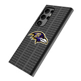 Baltimore Ravens Text Backdrop MagSafe Compatible Phone Case for Samsung Galaxy
